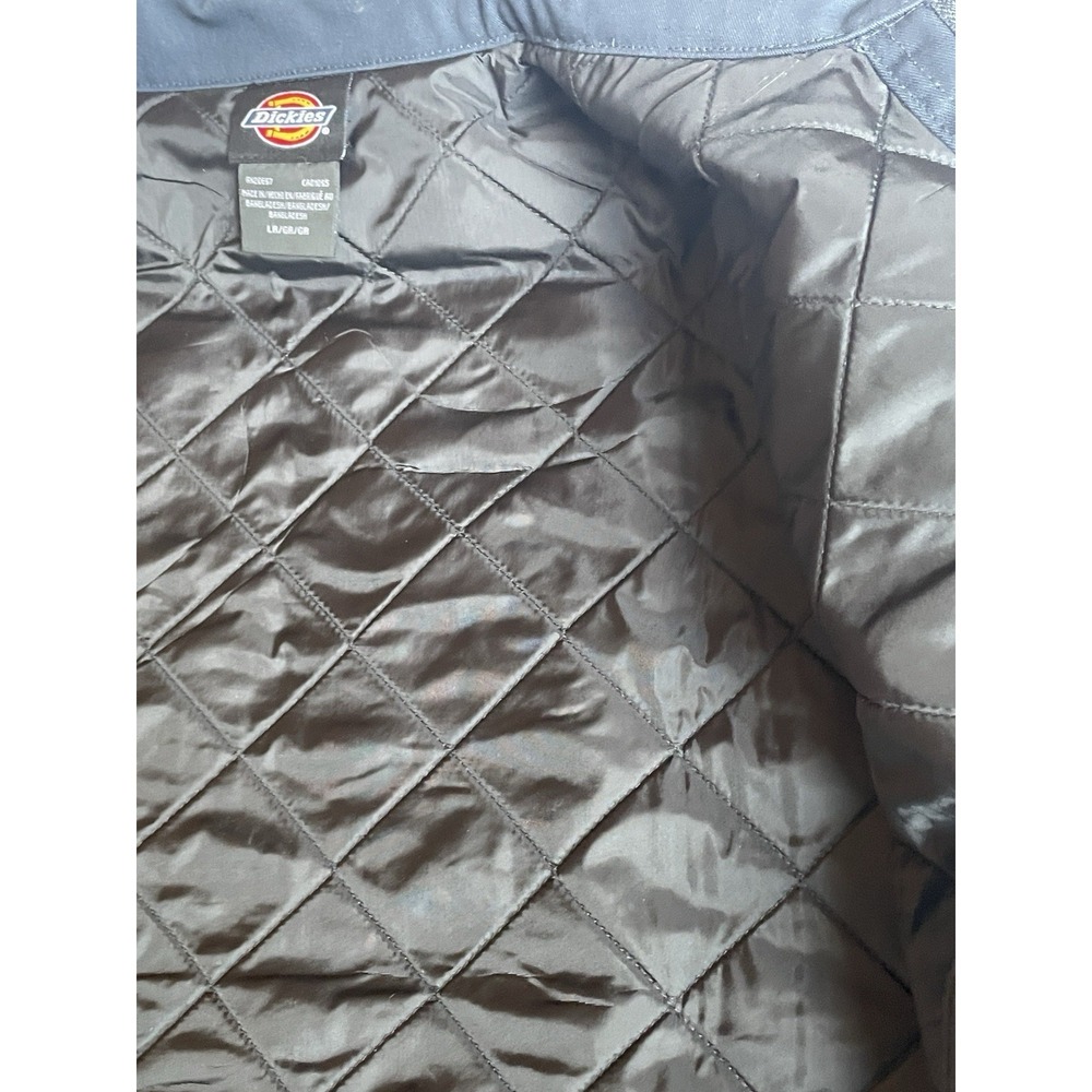 Dickies Mother NYC  Security Jacket Men Large Dark Blue  Insulated Workwear - Picture 15 of 15